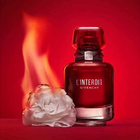 fragrance l'interdit givenchy|givenchy rouge interdit notes.